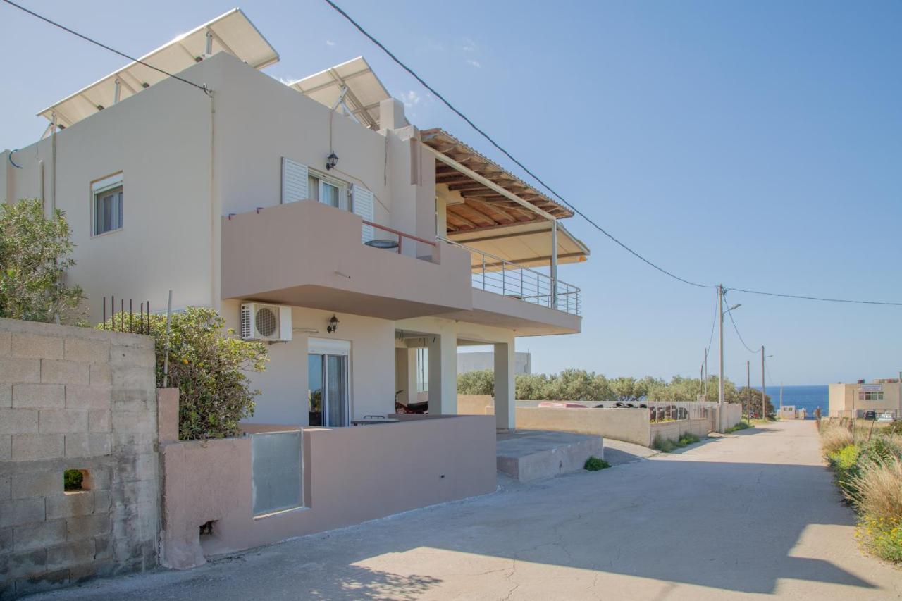 Studio Athena With Panoramic View Of Makrygialos Pilalímata Eksteriør billede